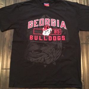University of Georgia Bulldogs T Shirt- Champion